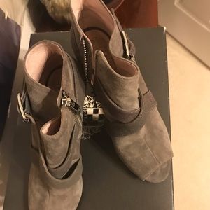 Vince Camuto Wedge Peep Toe Bootie